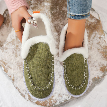 Thickened Indoor Leisure Home Warm Top Snow Boots