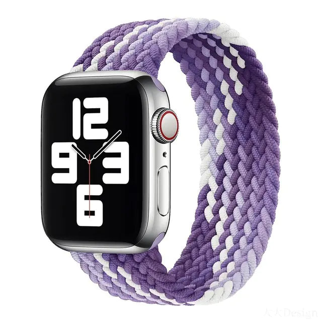 Unisex Rainbow Woven Sport Strap