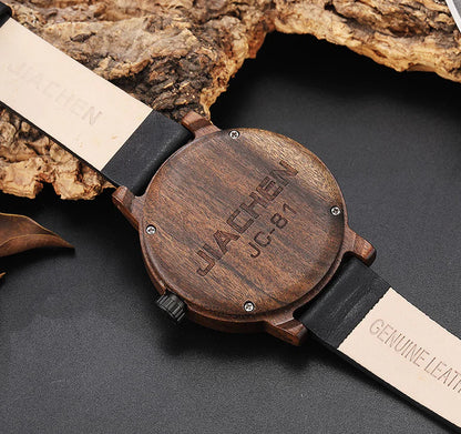 Wooden Compass Sport Quartz Watch