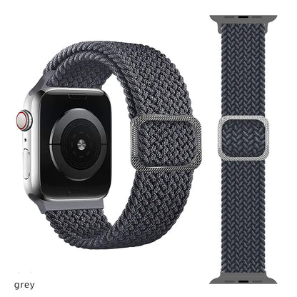 Unisex Rainbow Woven Sport Strap
