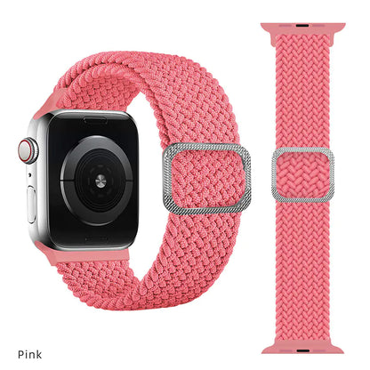 Unisex Rainbow Woven Sport Strap