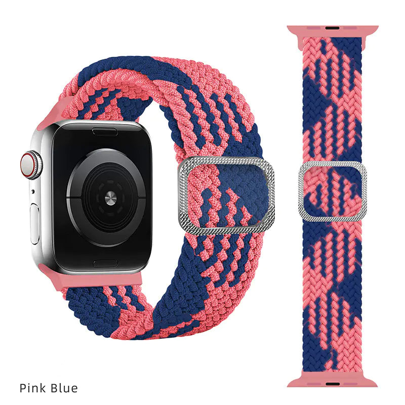 Unisex Rainbow Woven Sport Strap