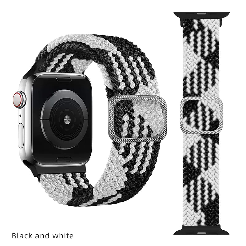 Unisex Rainbow Woven Sport Strap
