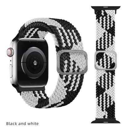 Unisex Rainbow Woven Sport Strap