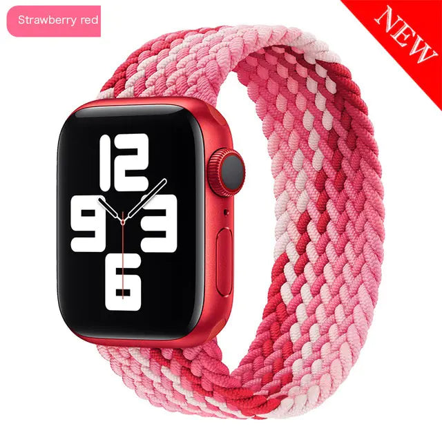 Unisex Rainbow Woven Sport Strap